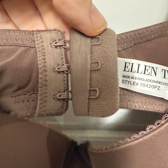 Ellen Tracy Women's Brown Bra 38D Padding Underwire Smooth Silhouette - Picture 4 of 4